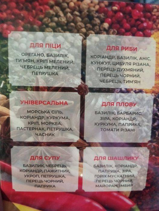 Карпатські спеції та трави,приправа