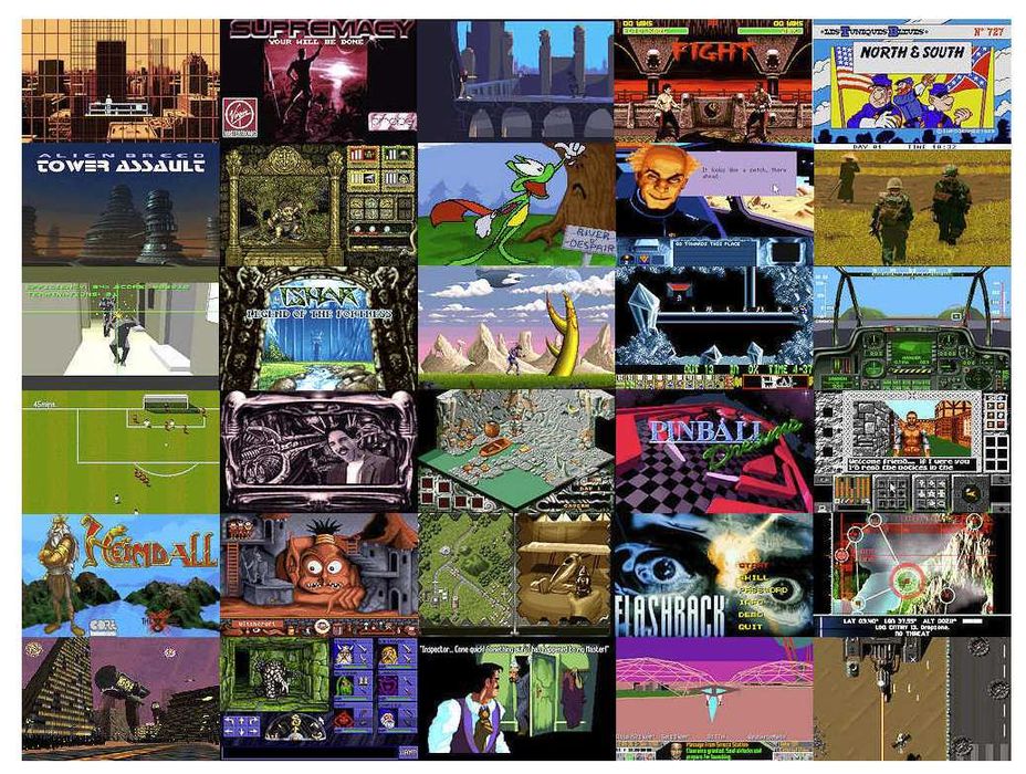 Amiga 500 A500 mini PenDrive - ponad 4200 gier