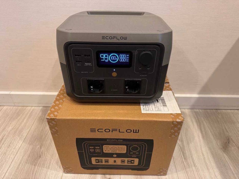 Зарядна станція EcoFlow RIVER 2 Max. Гарантія до 2029 року