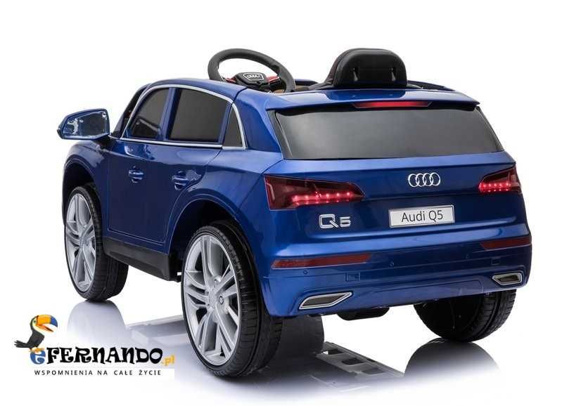 Auto samochód na akumulator AUDI Q5 dwuosobowe wyświetlacz lakierowane