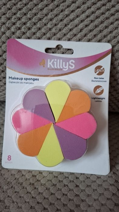 Gąbki do makijażu KillyS 8 sztuk