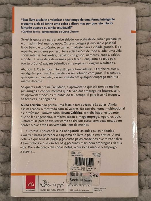 Faz o Curso na Maior
Estuda o mínimo, goza ao máximo: Os conselhos de