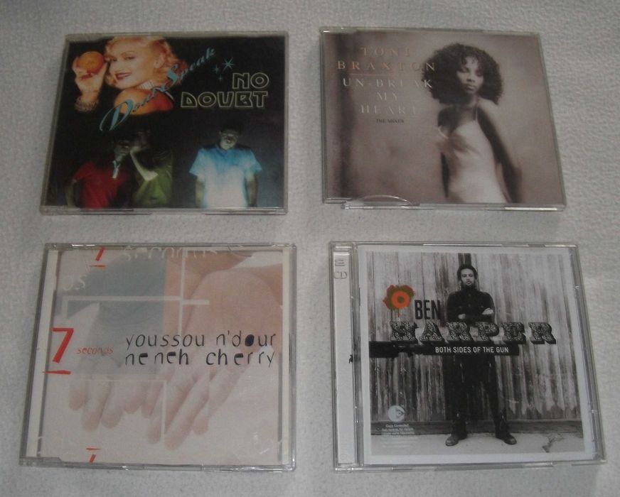 Cd's e cd-single Trip Hop, Downtempo, Alternativa, Pop, Pop Rock