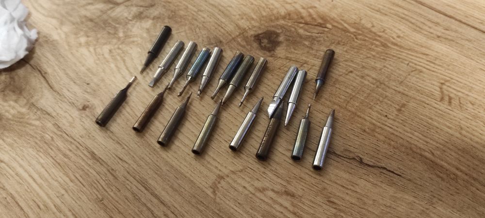 Stacja lutownicza Lutownica WEP 937D+ 75W sprawna groty w zestawie