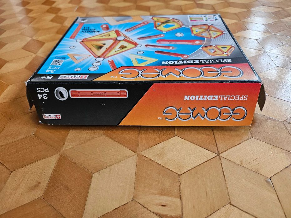 Geomag Klocki magnetyczne 34 elementy