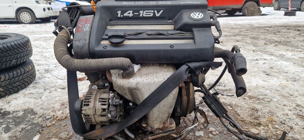 Silnik 1.4 16V AKQ GOLF 4 BORA Bdb Stan 309tkm