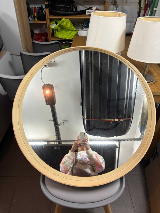 Lustro Ikea Stockholm,okl. dębowa 80cm