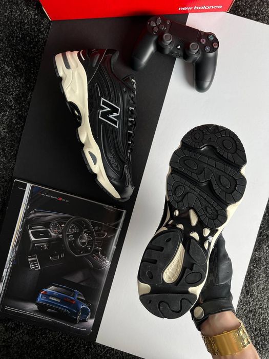 Кросівки Кроссовки New Balance 1000 Black White Чорний Чёрный Кросовки демісезон