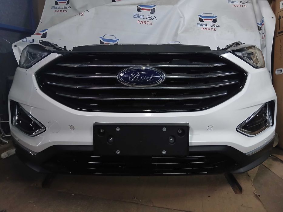 Kompletny Przód Ford Edge Lift 2019+ 2.0 Benzyna Lampy LED Chłodnice