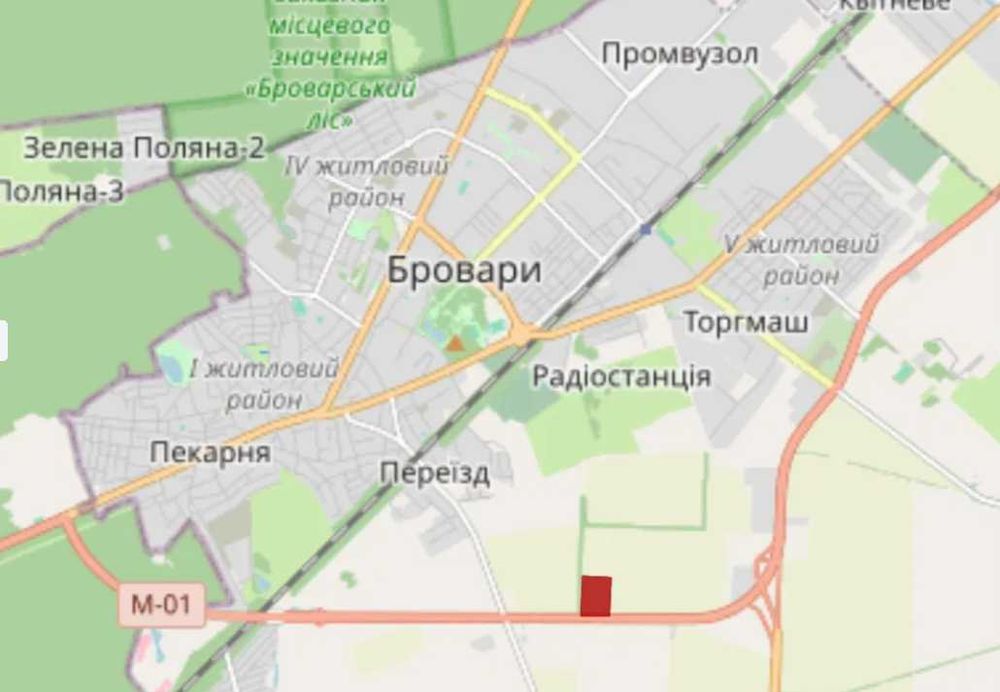 Продаж 30Га по 900$/сотка, Фасад, Бровари