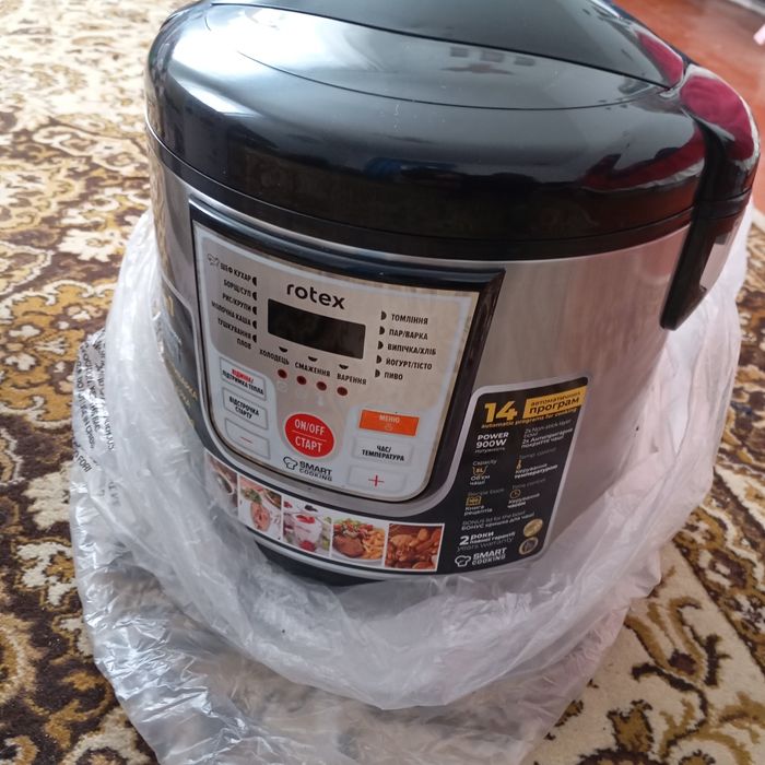 Мультиварка Rotex RMC507-B 5 л 900 Вт новая