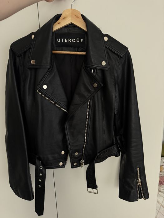 Шкіряна куртка Uterque, M