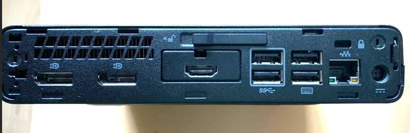 Мікро ПК HP EliteDesk 800 G3 i5-7500T 8/256GB NVME m2 , Linux MX-25.2 KDE Plasma