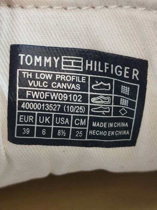 Buty Tommy Hilfiger Th Low Profile Vulc Canvas