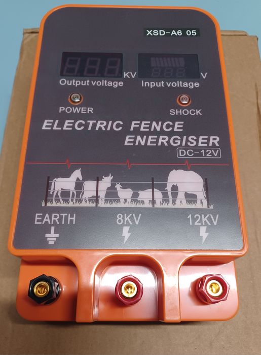 Cerca eletrica de 2,5J