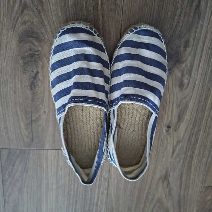 Espadryle w paski tenisówki