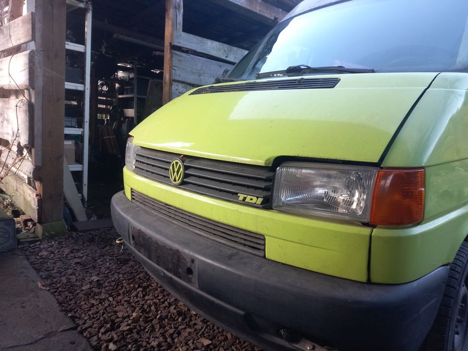 Vw t4 przod kompletny blotniki lampy pas przedni maska