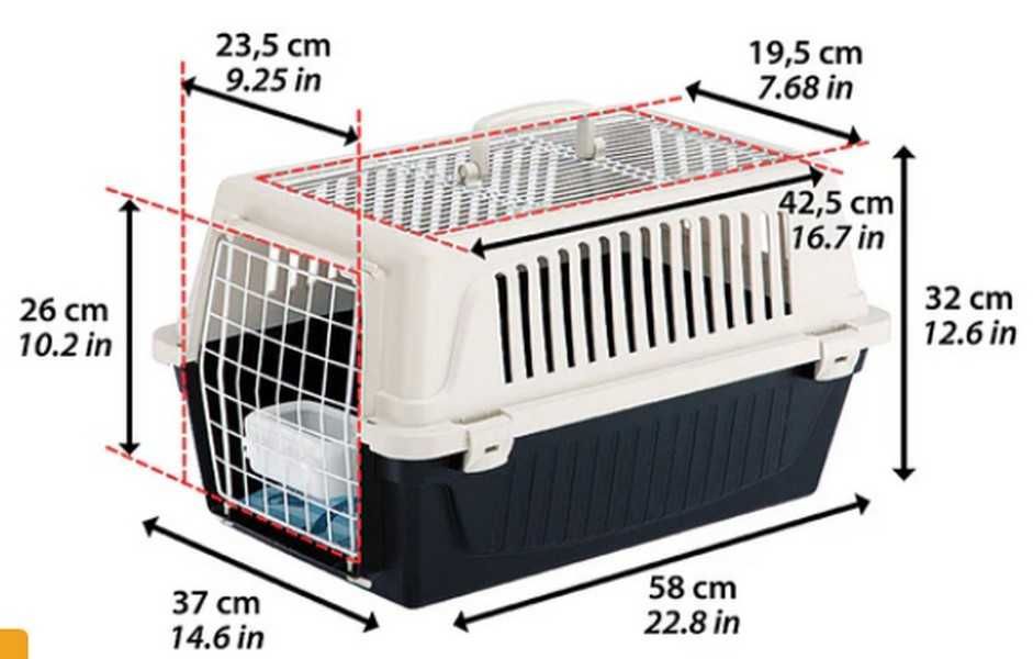 Caixa transportadora animais