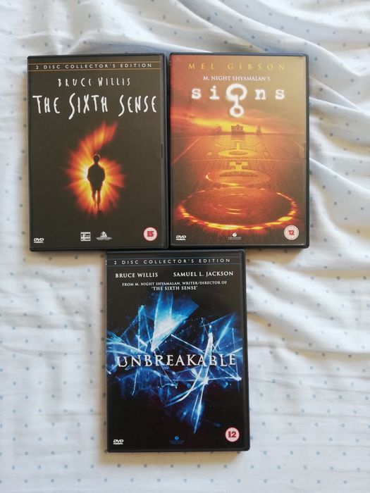 Colecção M. Night Shyamalan em dvd (portes grátis)