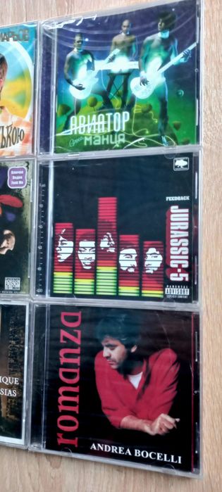 Новые CD Авиатор, Пономарев, Shaka Ponk, Jurassic-5, Iglesias, Bocelli