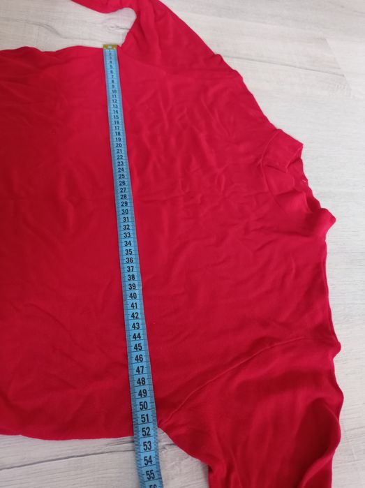 Czerwona bluzka półgolf