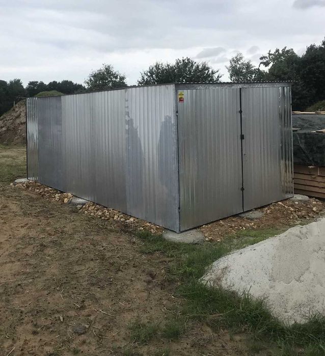 Garaż blaszany 3x5 II gatunek OSTRÓW WIELKOPOLSKI