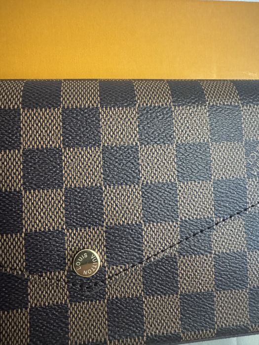 Torebka louis vuitton felicie pochette damier ebene
