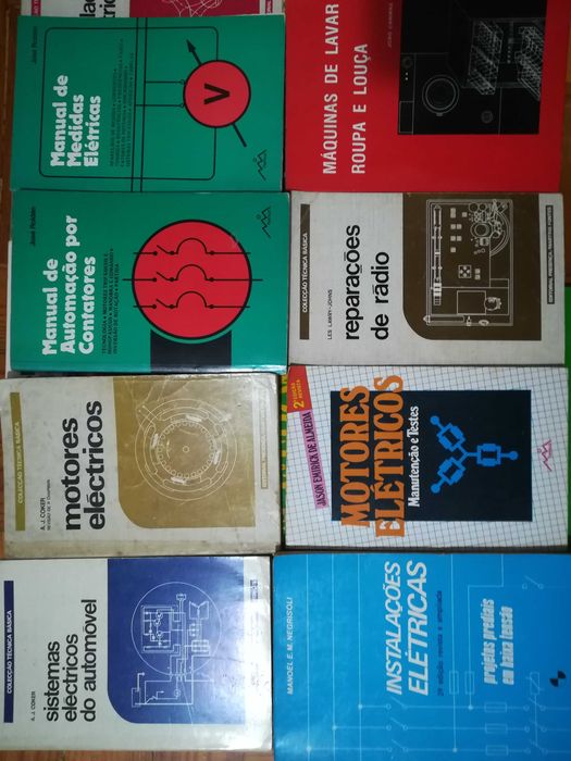 Livros de eletricidade e electronica