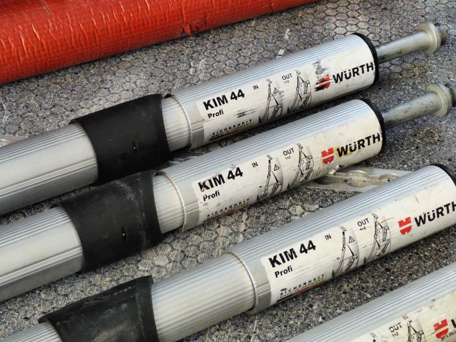 Barras de Carga Alumínio Würth KIM 44 Profi Carrinhas / Furgões