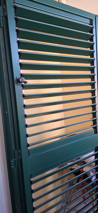 Portadas verdes com regulação