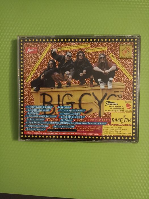 Big Cyc z gitarą wśród zwierząt płyta CD