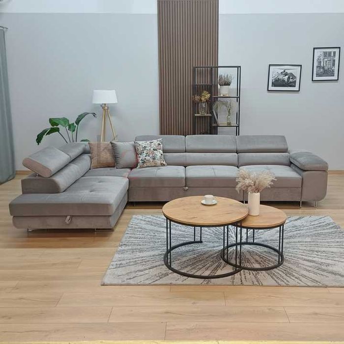 Narożnik Arteon Long z Funkcją spania Kanapa PROMOCJA Dostawa 3-7 DNI