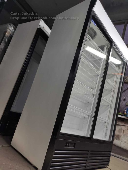 Холодильна шафа вітрина UBC SuperLarge LB 1300л сірий, є Сервіс!