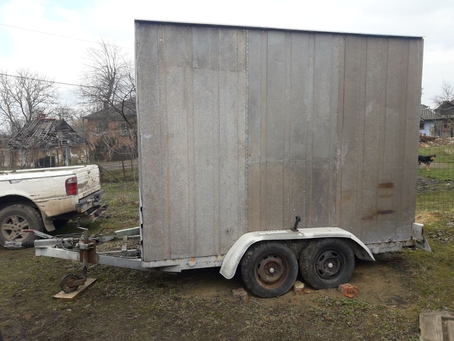 Прицеп легковой двухосный SAM DO 2T пр-во Польша лафет лавета причіп