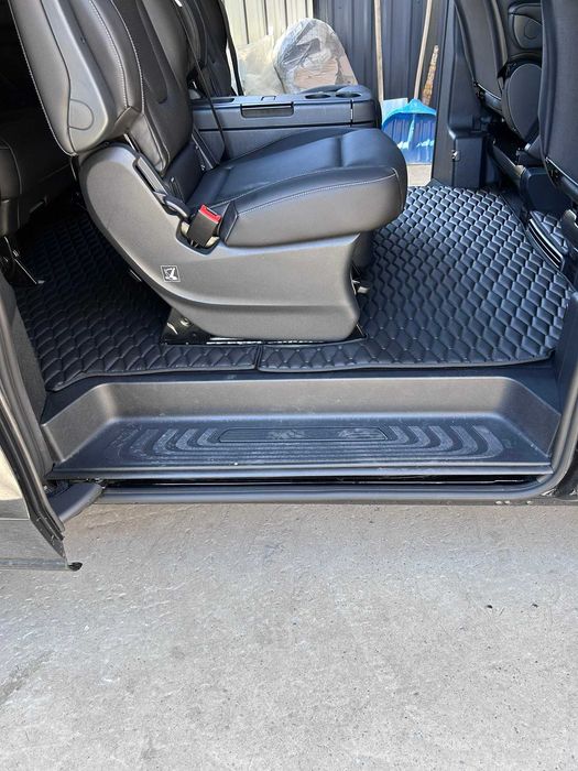 Коврики в салон Екошкіра для Mercedes Vito/Viano W447 V-Class 2014++