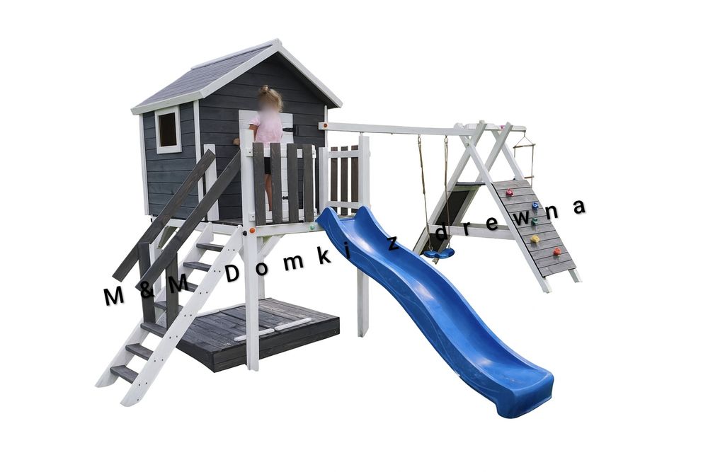 Montaż GRATIS Domek dla dzieci ANTEK Plac zabaw KOMPLEKSOWO