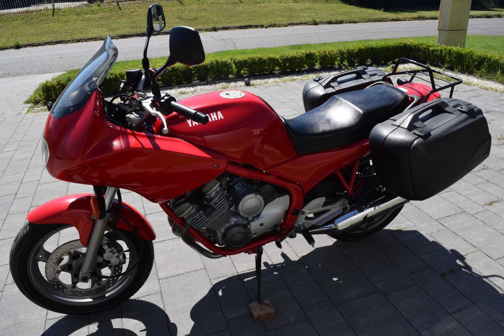 Yamaha XJ 600 Diversion oryginalny stan, 2 kfury, stelaż, z niemiec **