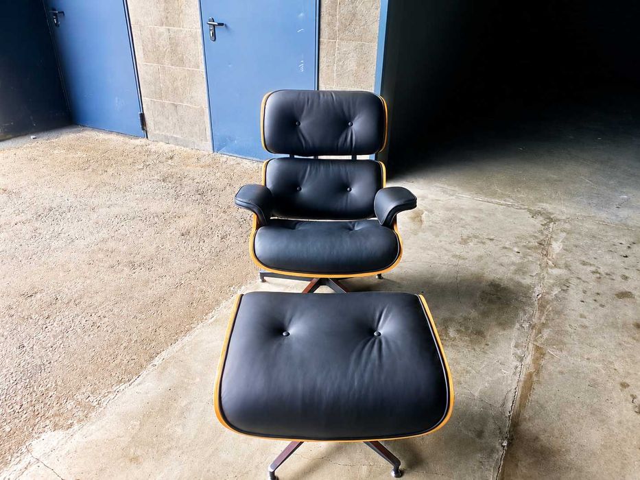 Poltronas Eames Pele Genuína FIM STOCK