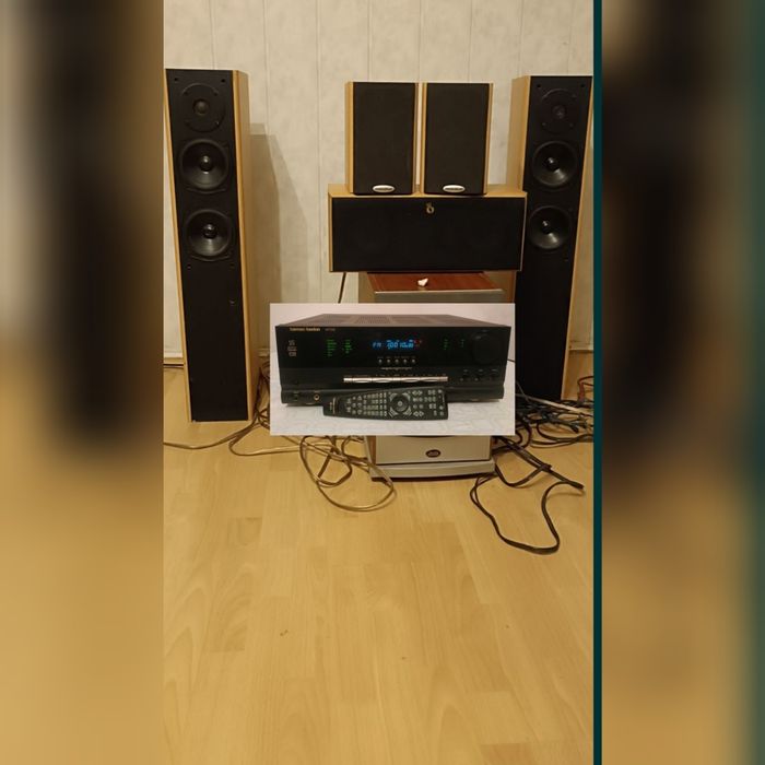 Колонки Marshal + ресивер Harman cordon