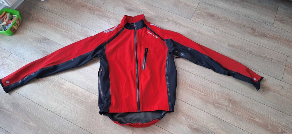 Endura Kurtka Stealth II Waterproof Czerwona L