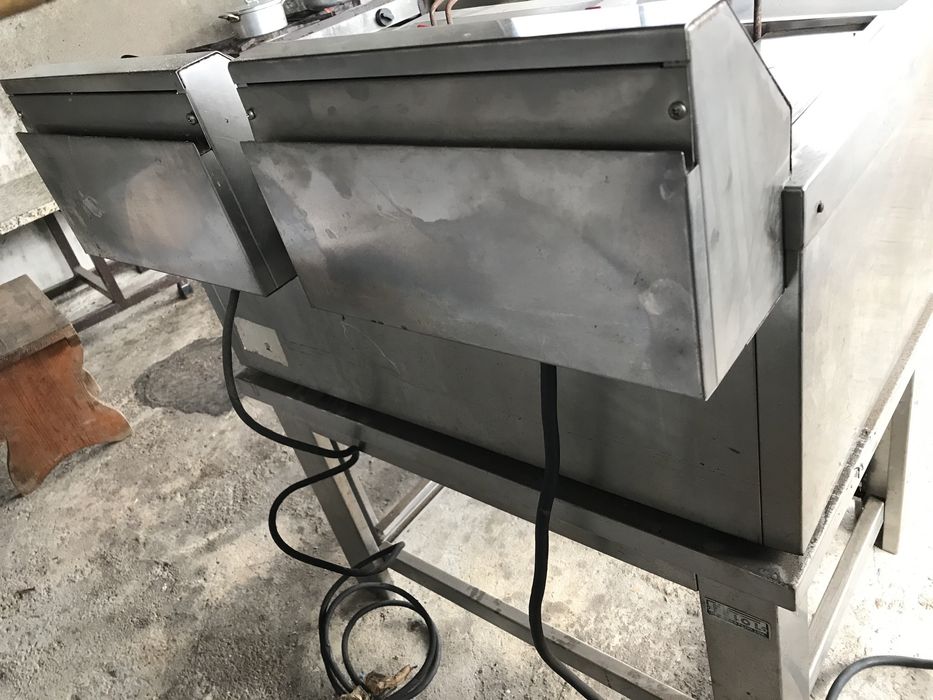 Fritadeira industrial dupla