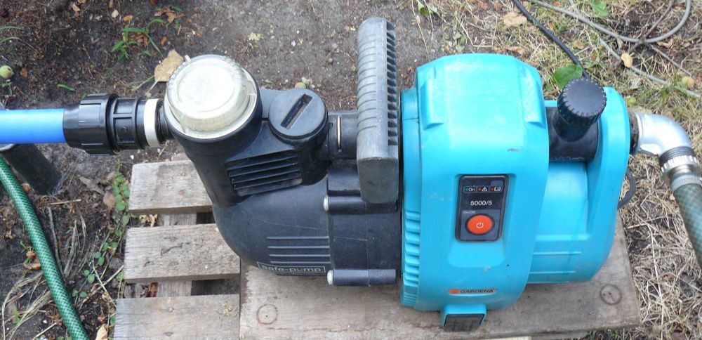 Pompa do wody Gardena Husqvarna moc 1300 wat sveden