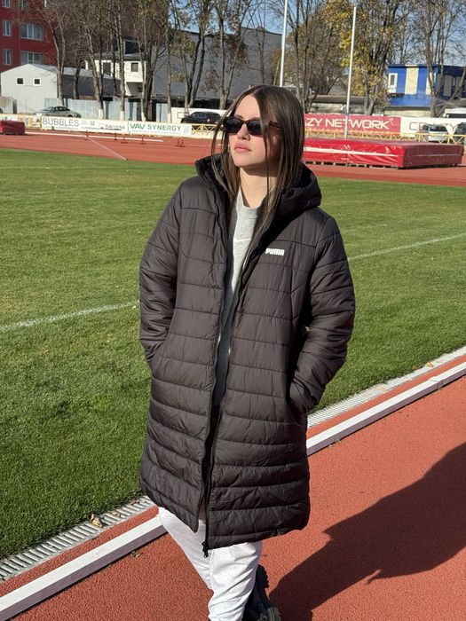 Оригінал Довга Куртка Puma Essentials 688338_01 Пуховик осінь весна L