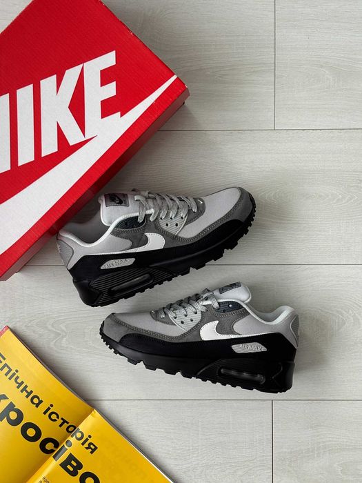 !SALE! Nike Air Max 90 Grey/Black 40 41 42 43 44 45 найк аир макс