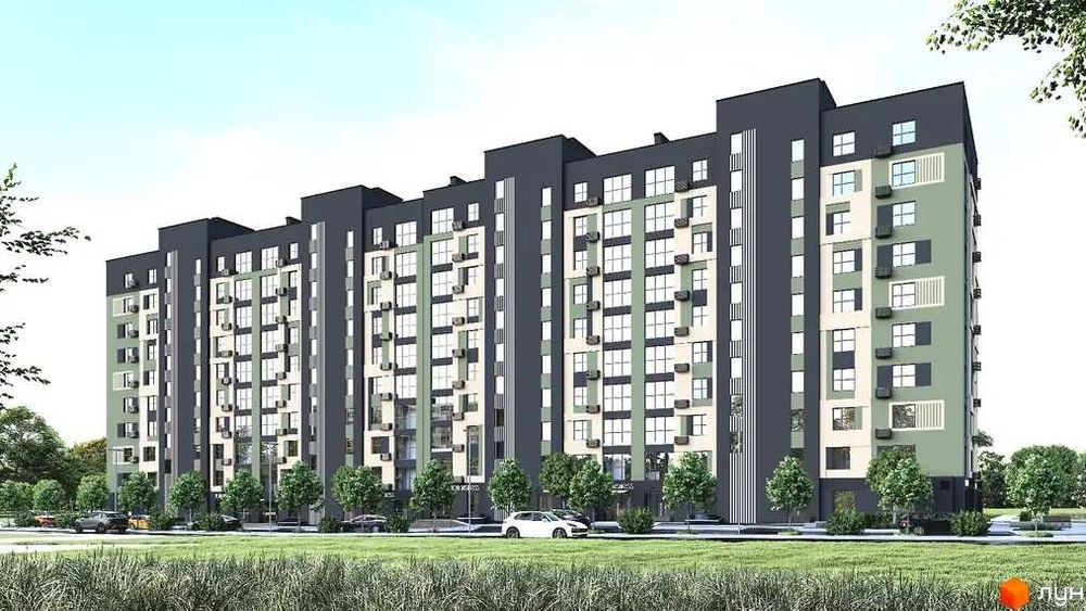 1кім квартира 7пов ЖК "Ковельська Голандія"