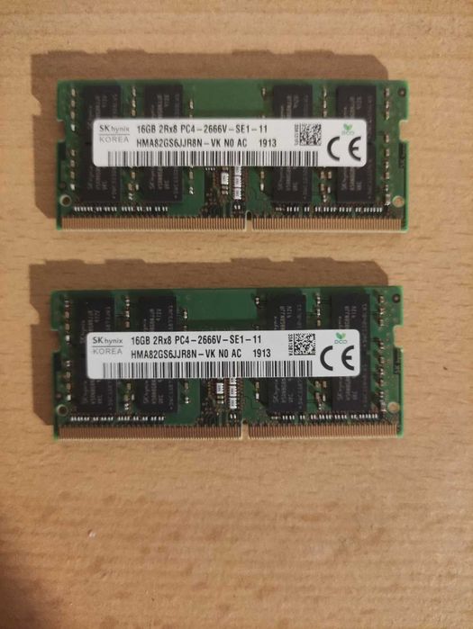 Sk hynix ram ddr4 2x16gb 32gb 2666mhz PC4 SO-DIMM