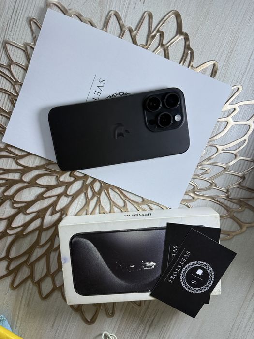 Iphone 15 Pro 256 gb Black фіз сім