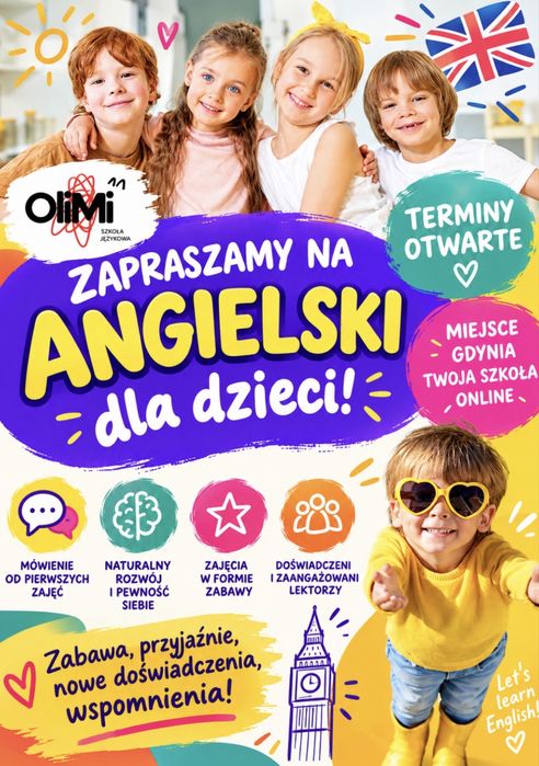Szkoła Językowa - Gdynia oraz online (co piate zajęcia - taniej 10%!)