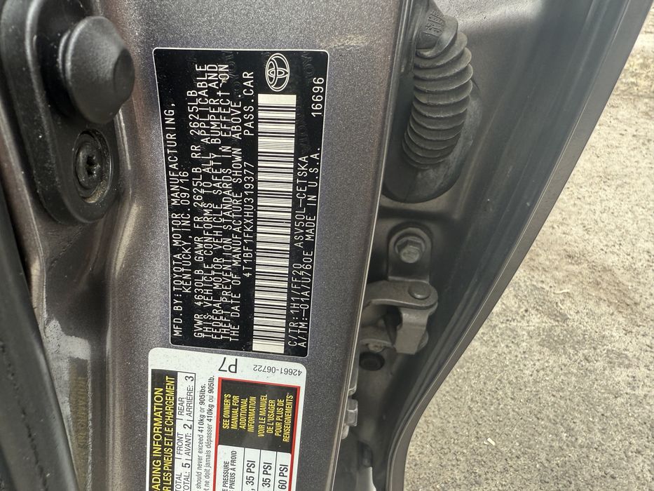 Toyota camry 55