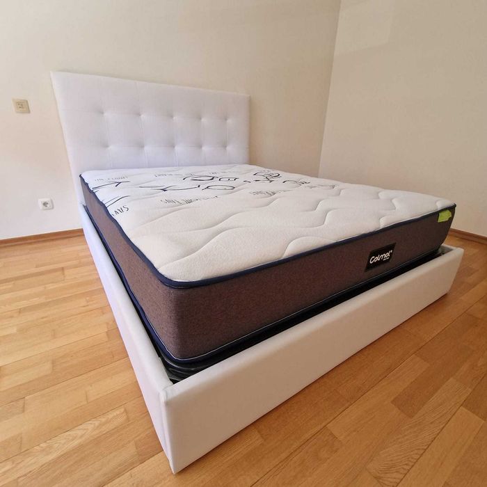 Camas de Casal Estofadas de Luxo 199€ Disp. em Várias Cores! 190x140m!